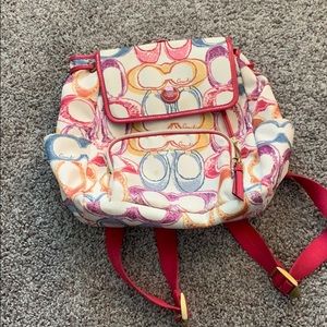 Coach backpack!